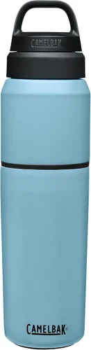 Miniatura 21 de CamelBak MultiBev - Botella de agua con aislamiento de acero inoxidable y taza de viaje Rosa Terracota/Rosa Camelia