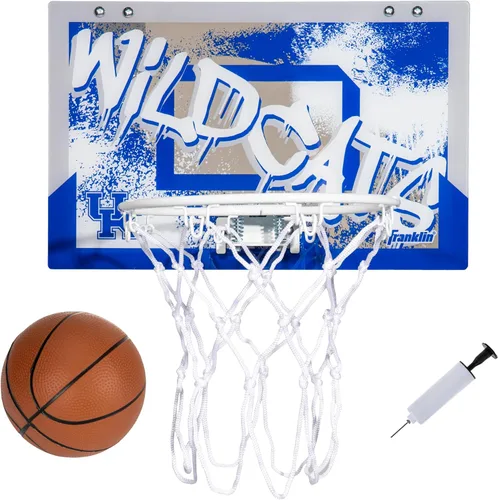 Miniatura 13 de Franklin Sports NCAA - Aro de baloncesto sobre la puerta, aro de baloncesto para interiores con baloncesto para niños, mini aro para dormitorio +