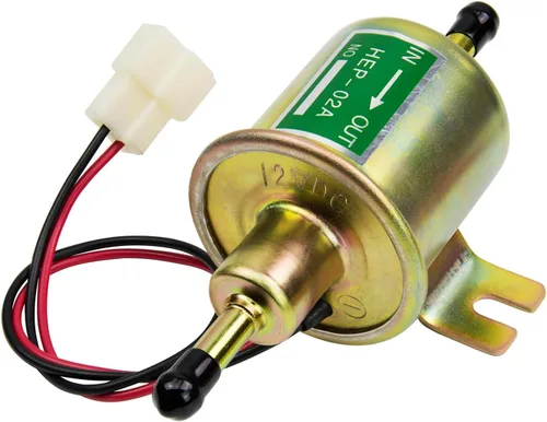 Miniatura 7 de HiQltyla Bomba de combustible eléctrica en línea universal de 24V de baja presión de servicio pesado para gas y diésel HEP-02A (3-8 PSI)