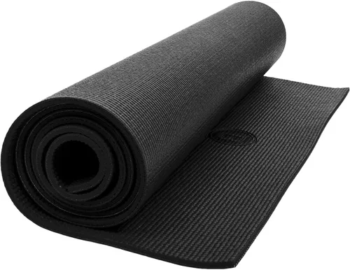 Miniatura 8 de Body Sport Esterilla de yoga, superficie antideslizante de alta densidad con absorción de golpes, ideal para yoga, pilates y entrenamientos en casa