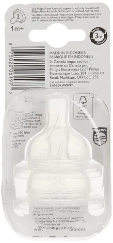 Miniatura 6 de Tetina anticólicos de Philips AVENT, Transparente