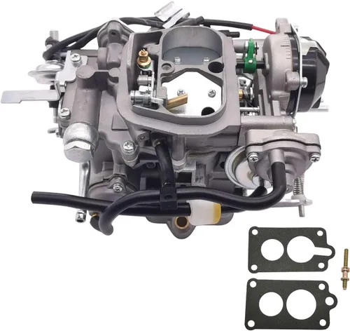 21100-35463 21100-35570 - Repuesto de carburador para motor 22R TOY-507 compatible con camioneta Celica Hilux 1981-1990 con enchufe cuadrado, choque