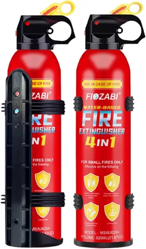Miniatura 6 de Extintor de incendios portátil con soporte que puede evitar el reencendido, mejor adecuado para la casa, automóvil, camión, barco, cocina, hogar