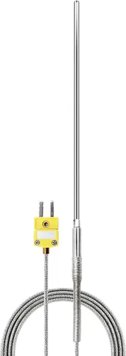 Miniatura 6 de PerfectPrime TL1914SL Sondas de sensor de temperatura de termopar tipo K de Inconel 600 flexibles -40~2012°F, 1mm / 300mm