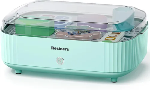Resiners Máquina de Curado de Resina con Bandeja Más Grande para Principiantes de Resina, Curado al Aire, Suministros de Resina de Curado Automático
