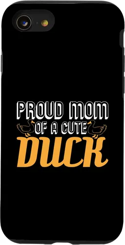 Miniatura 13 de Funda para iPhone XR Goose Mallard Quack Joke Cute Mommy Duckling Mom Duck Lover Case