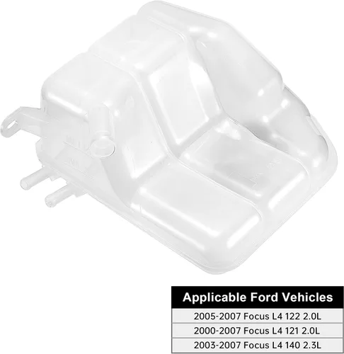 Miniatura 5 de EVIL ENERGY Tanque de refrigerante con tapa, compatible con Focus 2000-2007, reemplazo para 603-216 3S4Z8A080AC 5S4Z8101AA 5S4Z8A080AA YS4Z8A080AB