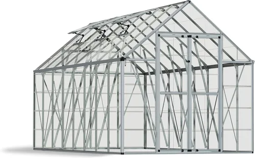 Miniatura 9 de Snap & Grow invernadero de 6 pies, plateado, tamaño: 6' x 8', Plateado