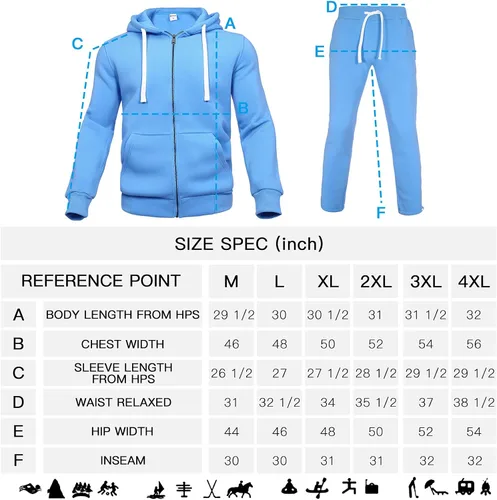 Miniatura 6 de Conjunto deportivo de 2 piezas para hombre, traje deportivo casual