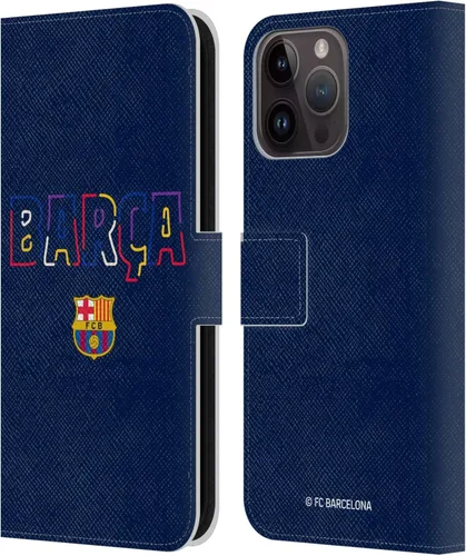 Miniatura 43 de Head Case Designs Funda de piel con licencia oficial del FC Barcelona Barca Crest Graphics para iPhone 11