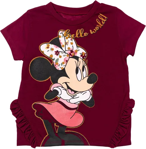 Miniatura 2 de Disney Conjunto de camiseta y leggings de moda con gráficos de Minnie Mouse