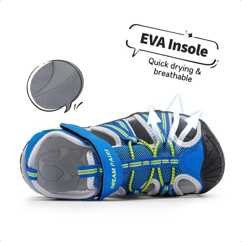 Miniatura 2 de DREAM PAIRS Sandalias deportivas de verano para niños y niñas para niños pequeños y grandes