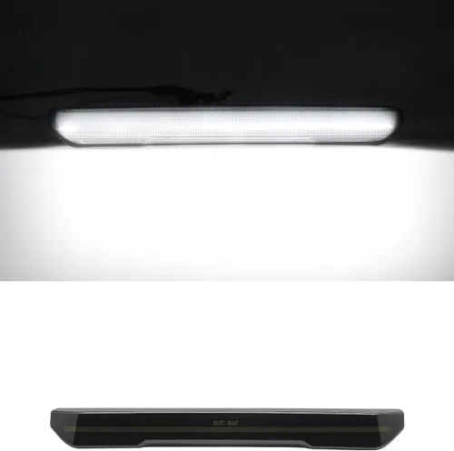 Miniatura 2 de 4 PCS Luces LED de Marcador Lateral con Lente Ahumada de Repuesto para Sierra 2500HD 3500HD 2020 2021 2022 2023 2024 2025, Kit de Ensamblaje