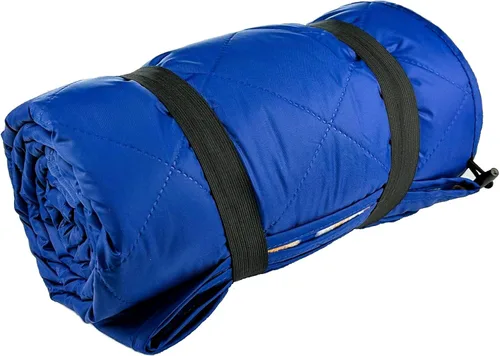 Miniatura 8 de DOWN UNDER OUTDOORS Manta grande impermeable y resistente al viento, extra gruesa de 350 GSM, forro polar acolchado, o manta de estadio de sherpa