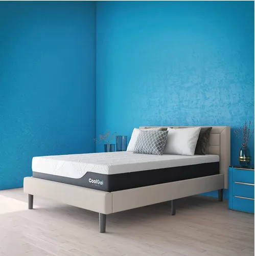 Miniatura 3 de Cool Gel Classic Brands - Colchón de espuma viscoelástica refrescante de 14 pulgadas, con 2 almohadas, certificación CertiPUR-US, en caja