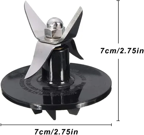 Miniatura 2 de Conjunto de corte de licuadora, piezas de repuesto de cuchilla de licuadora con 1 piezas de juntas de licuadora, compatible con licuadoras Cuisinart