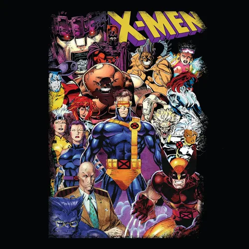 Miniatura 2 de Marvel X-Men All in Team 90's Jim Lee - Camiseta para hombre