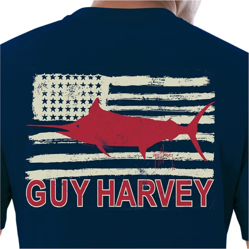 Miniatura 150 de Guy Harvey Camiseta de manga corta Threadcycled para hombre