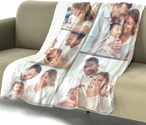 Miniatura 181 de Mantas personalizadas con foto, manta de fotos personalizada, mantas personalizadas con imagen, regalos personalizados para mujeres, hombres