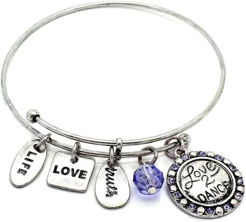 KIS - Pulseras inspiradoras de Simbología Pulseras de alambre expandible para mujer Regalo para mujer