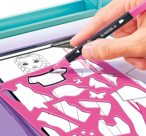 Miniatura 9 de Canal Toys Estilo 4 Ever - Estudio de diseñador de moda - Dibujo de moda - a partir de 6 años - OFG 276, blanco