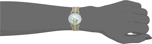 Miniatura 2 de Muppets MU1010 Kermit the Frog Dial Reloj multicolor con correa de tela