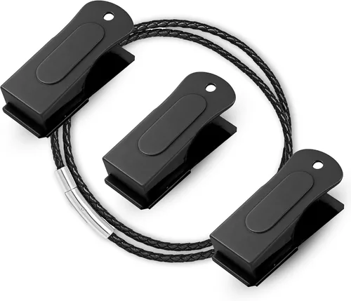 Miniatura 11 de Clickers de metal para entrenamiento de perros – Clicker de perro negro para entrenamiento con sonido fuerte y nítido para recompensa