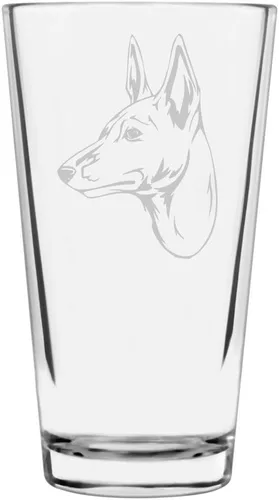 Miniatura 455 de Perro de Presa Canario - Vaso de pinta personalizado con temática de perro grabado multiusos, 16 onzas