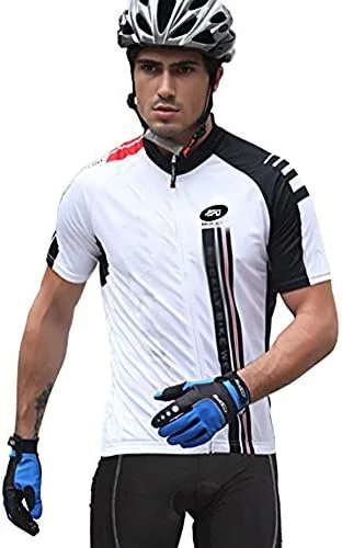 Miniatura 6 de sponeed Conjunto de traje de ciclismo para hombre, camiseta de ciclismo de carretera, pantalones cortos de ciclismo de trianthlon