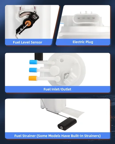 Miniatura 2 de ECCPP E3542M módulo de bomba de combustible eléctrica más ensamblaje, con sensor de nivel de combustible para Chevy Impala Monte Carlo V6 Buick