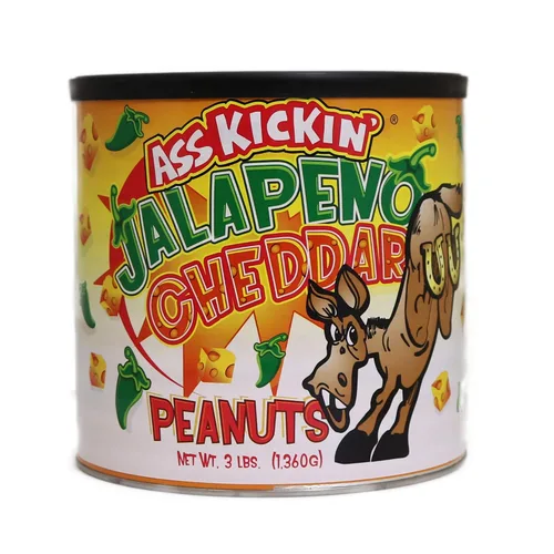 Miniatura 14 de ASS KICKIN’ Cacahuetes picantes Carolina Reaper – 12oz - Regalo gourmet picante definitivo - ¡Pruébalos si te atreves!