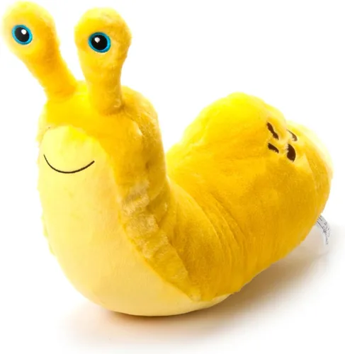 The Petting Zoo Peluche de Banana Slug, regalos para niños, animales salvajes de la vida silvestre, juguete de peluche de babosa, 16 pulgadas