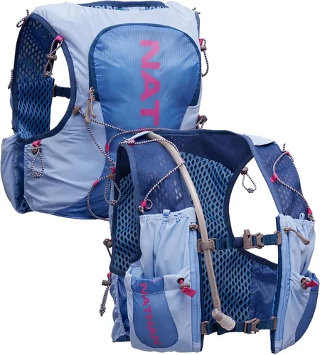 Miniatura 3 de Nathan Vapor Airess 3.0 7 Liter Hydration Vest w/ 2L Bladder, Air Mesh Shoulder Straps, Front Pockets & Back Zipper Pocket, Breathable & Moisture