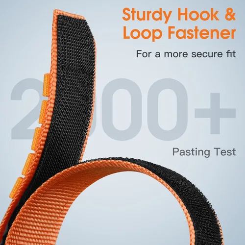 Miniatura 4 de Bandletic Correa táctica de nailon resistente diseñada para Garmin Fenix, para Fenix 8 1.850 in/7/7 Pro/6/6 Pro/5/5 Plus/Instinct 2/Forerunner