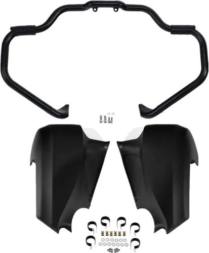Miniatura 16 de TCT-MOTORPARTS Carenados Inferiores Rojos Duros Ensamblaje Interno Compatible con Indian Springfield 2016-2025 Chieftain Limited Classic Elite Dark