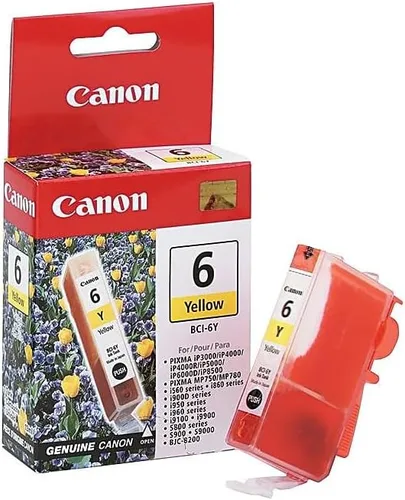 Miniatura 2 de Canon BCI-6 AMARILLO Compatible con impresoras MP760MP750MP780