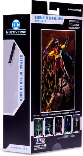 Miniatura 10 de McFarlane Toys, DC Multiverse Batman of Zur-En-Arrh - Figura de acción de 7 pulgadas con 22 partes móviles, figura coleccionable de DC Batman