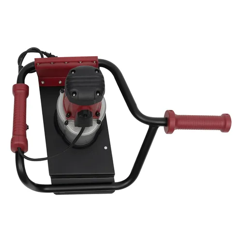 Miniatura 4 de 1500W 1.6HP Electric Post Hole Excavadora de extensión con brocas de 5.91 pulgadas y 3.94 pulgadas Excavadora eléctrica para plantar vallas