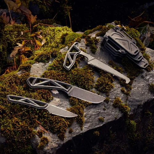 Miniatura 7 de Gerber EXO MOD - Juego de cuchillos/sierra de caza, color negro