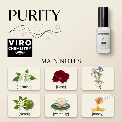 Miniatura 3 de Feromonas para mujeres (pureza) - Espray de perfume corporal de fragancia orgánica elegante y ultra fuerte (1 onza en aerosol)