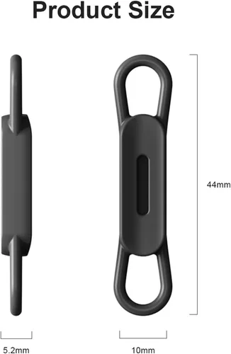 Miniatura 6 de WALLFID Paquete de 10 clips magnéticos de silicona para bolígrafos, ideal para bolígrafos de tinta de gel o marcadores de borrado en seco