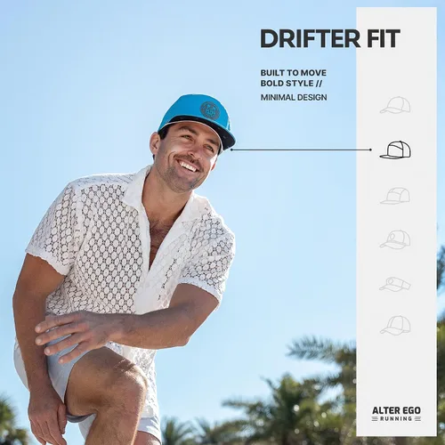 Miniatura 5 de Alter Ego Running Drifter Splash Sombrero transpirable diseñado para mayor comodidad, actividades al aire libre y fácil de limpiar