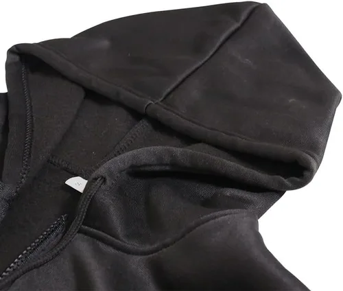 Miniatura 5 de Volrath Tokyo Anime - Sudadera unisex de forro polar con cremallera y bolsillo, sudaderas negras