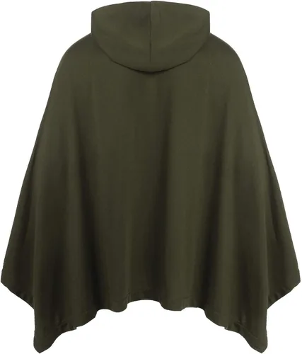 Miniatura 4 de COOFANDY - Poncho con capucha unisex casual con capucha suéter con bolsillo