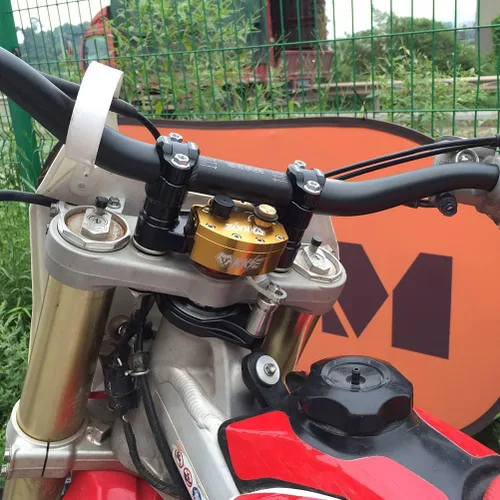Miniatura 6 de Amortiguador de dirección delantera para motocicletas PROOTOM Compatible con CRF YZF EXC RMZ KLX, amortiguador de dirección delantera universal