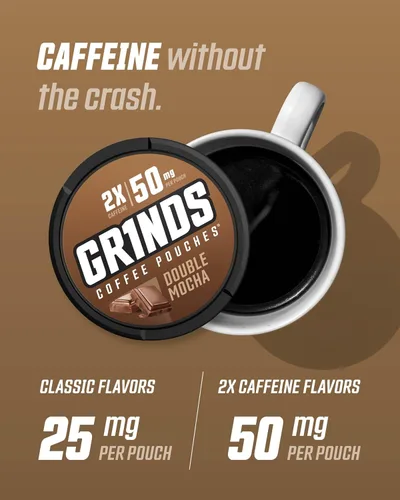 Miniatura 4 de Grinds Bolsas de café Los 4 mejores sabores Gaulteria, caramelo, moca doble y vainilla 1 bolsa equivalente a 1/4 taza de café
