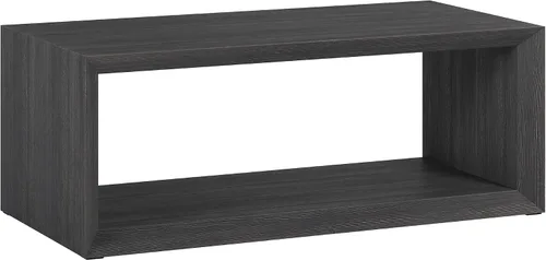 Miniatura 14 de Henn&Hart Mesa auxiliar rectangular de madera de 48 pulgadas con estante de almacenamiento abierto para sala de estar, sala familiar u oficina