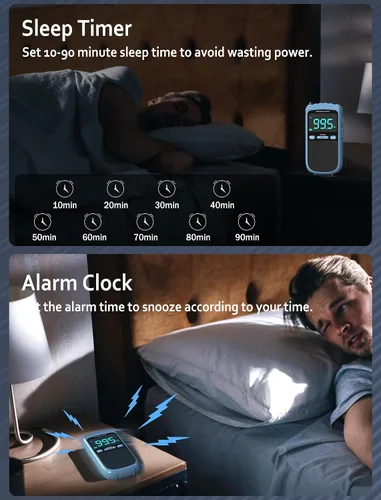 Miniatura 5 de Radio AM/FM/SW portátil con la mejor recepción, Walkman de 900 mAh con pantalla LCD, auriculares, radio de bolsillo, batería recargable