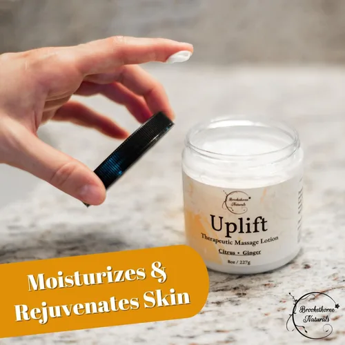 Miniatura 4 de Uplift Loción de masaje para terapia de masaje y uso doméstico. Crema hidratante para un deslizamiento sin esfuerzo. Manteca de karité, aceite