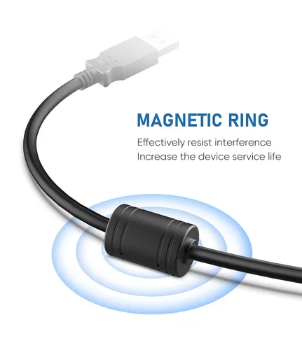Miniatura 2 de Cable de alimentación para cámara de salpicadero, (micro de 10 pies) de cobre puro más grueso de 90 grados, cable de cargador de cámara de espejo